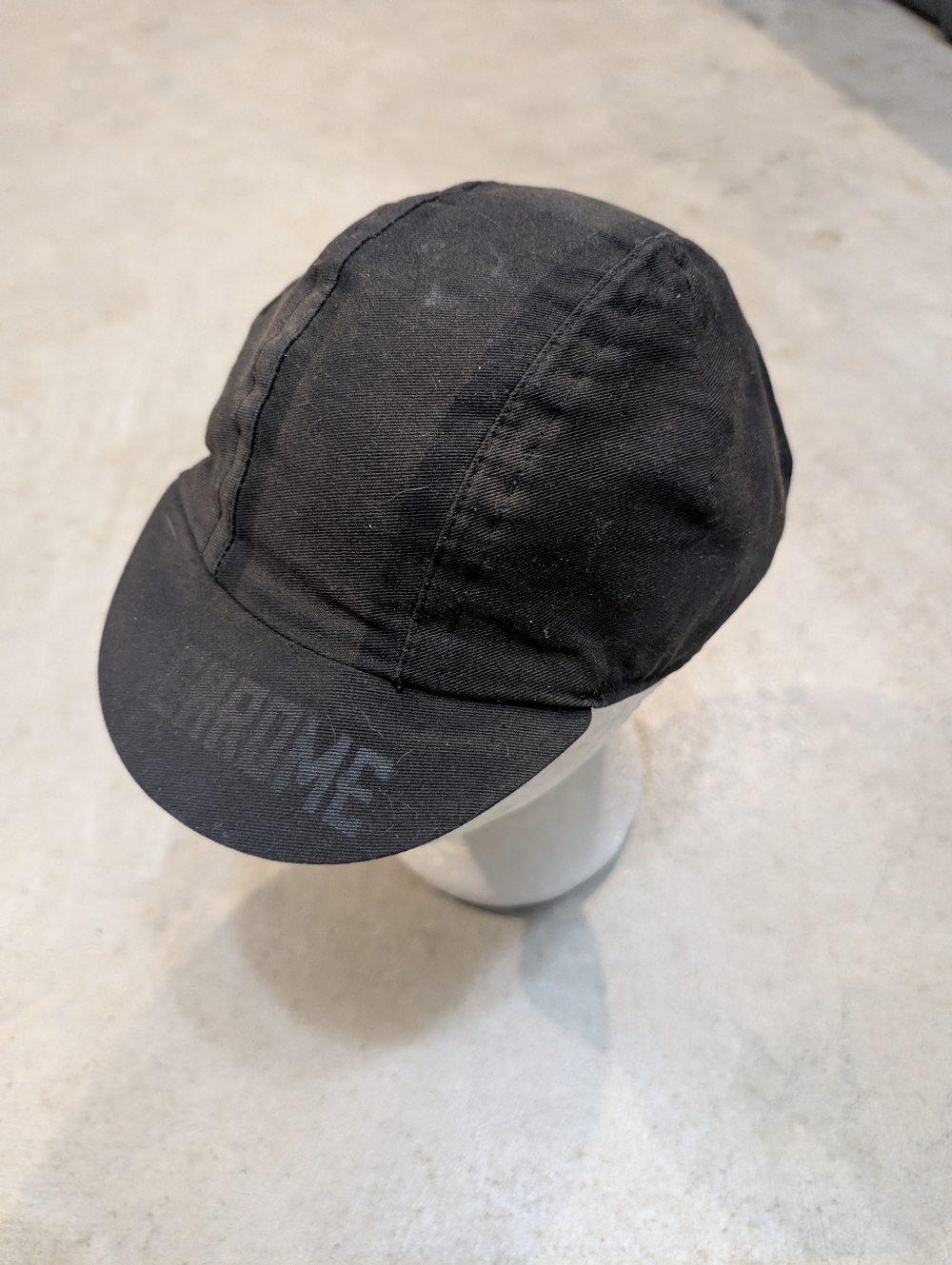 Headdy Chrome Industries Black/Brown Cycling Cap Brooklyn New York